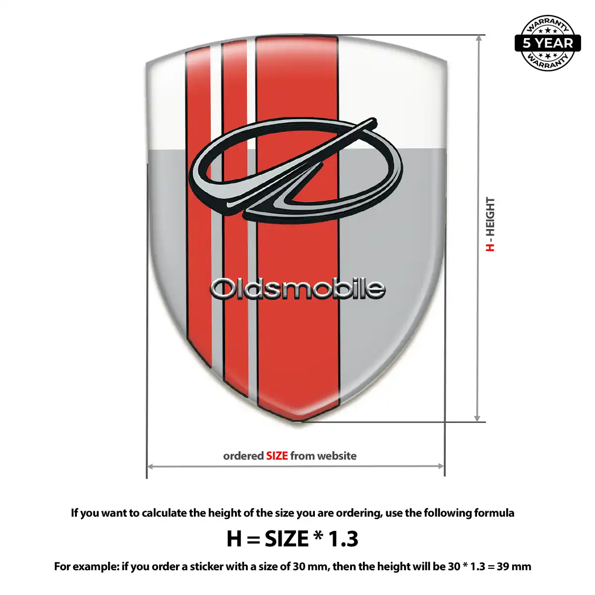 Oldsmobile Emblem Logo Sleek Style
