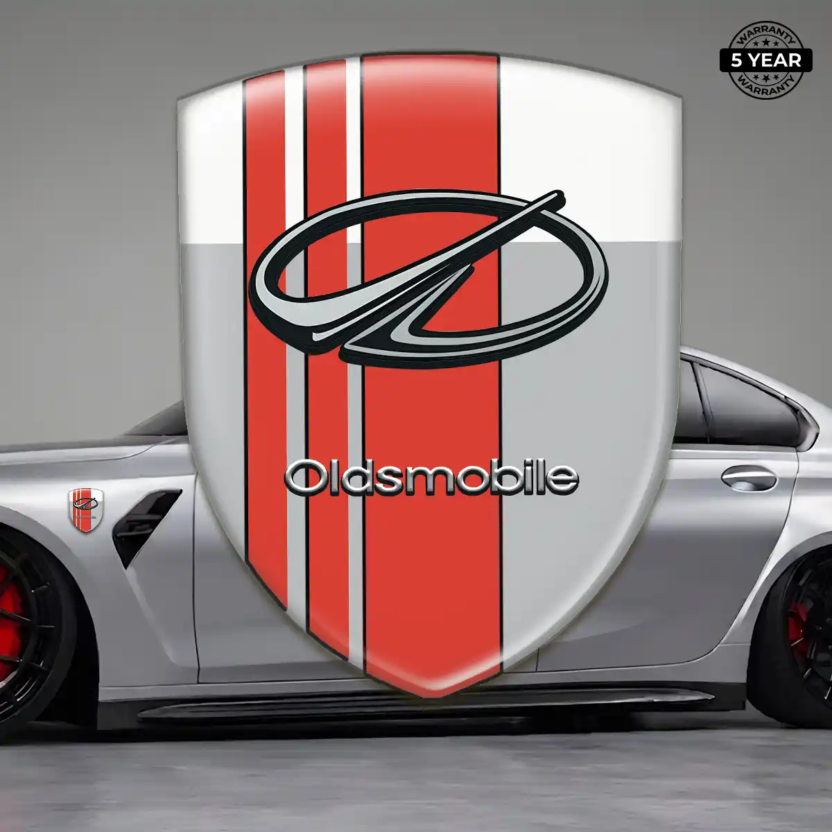 Oldsmobile Emblem Logo Sleek Style