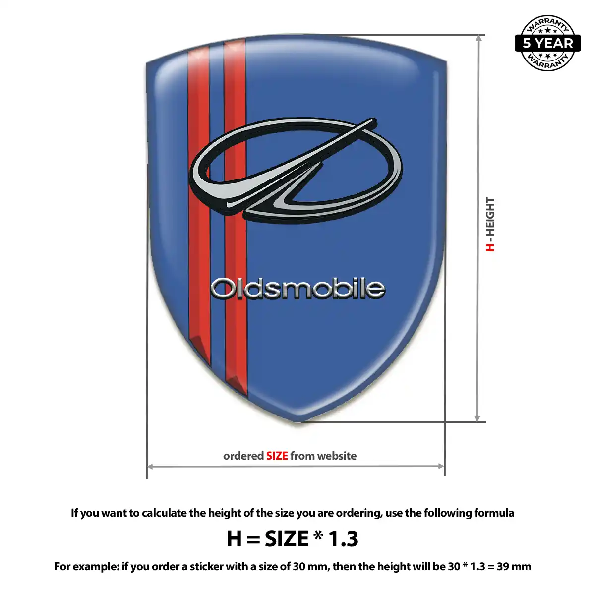 Oldsmobile Emblem Opulent Line