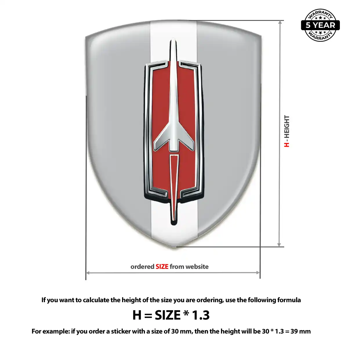 Oldsmobile Emblem Shield Elite Edition