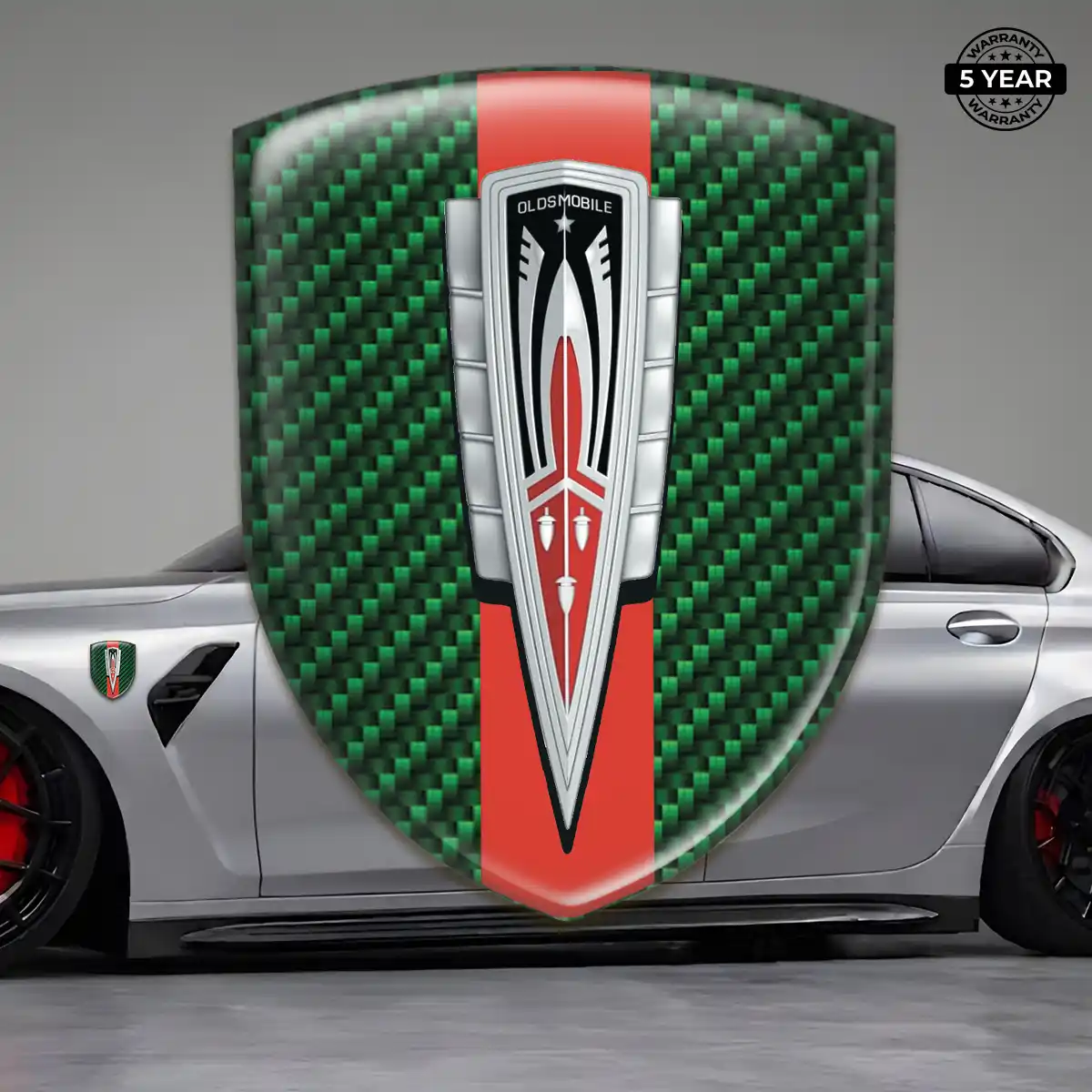 Oldsmobile Emblem Shield Exterior Luxe