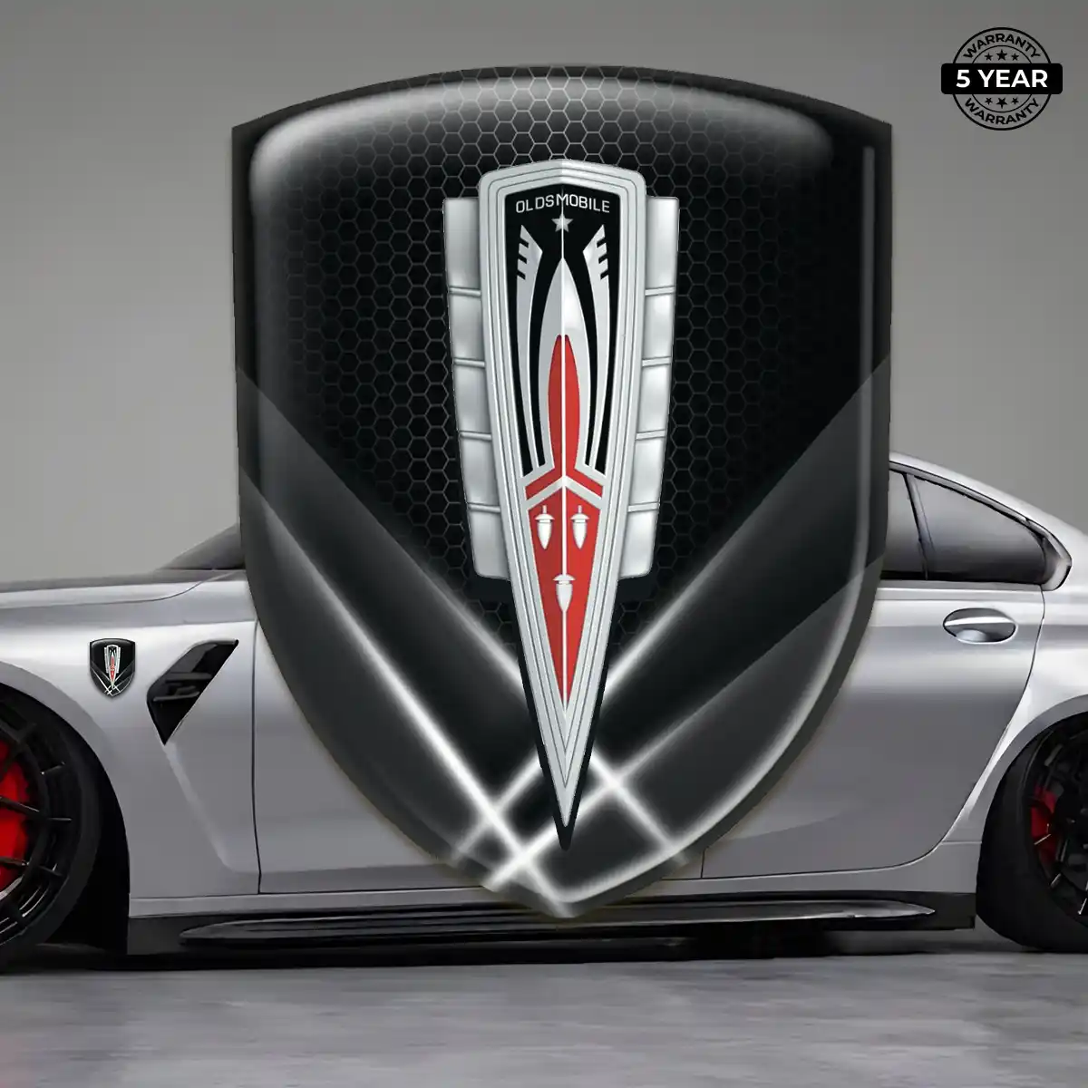 Oldsmobile Emblem Shield Opulent Line