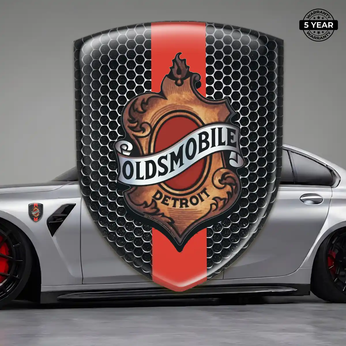 Oldsmobile Emblem Shield Outer Style