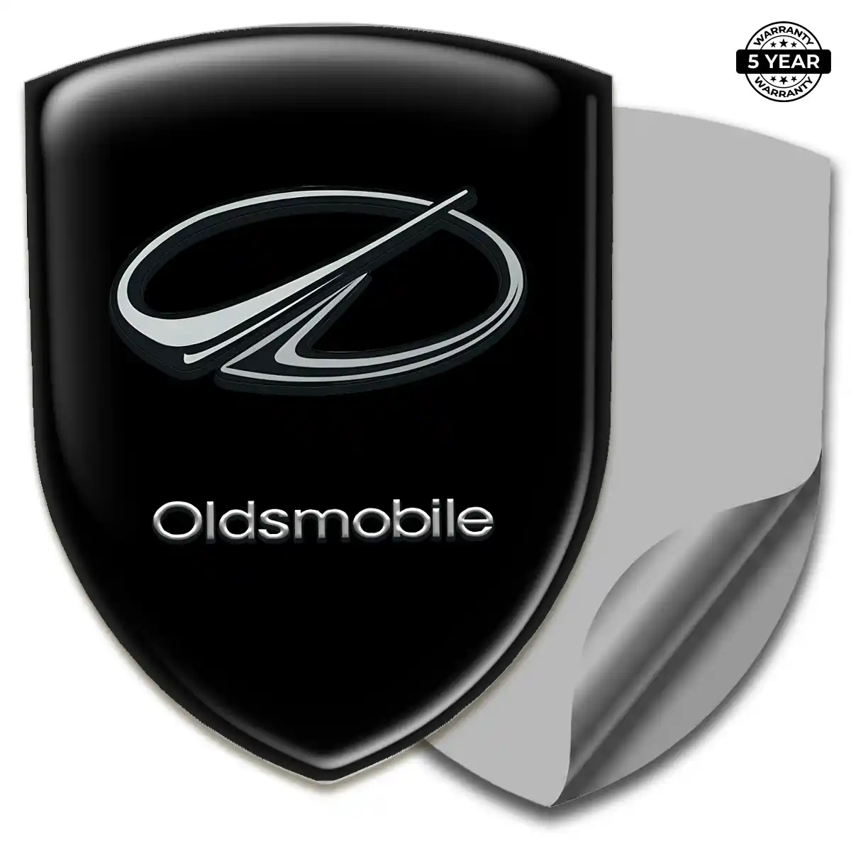 Oldsmobile Emblem Shield Premium Dome