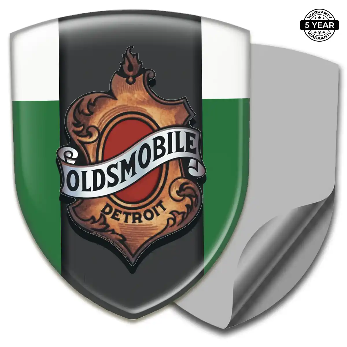 Oldsmobile Emblem Shield Resin Elite