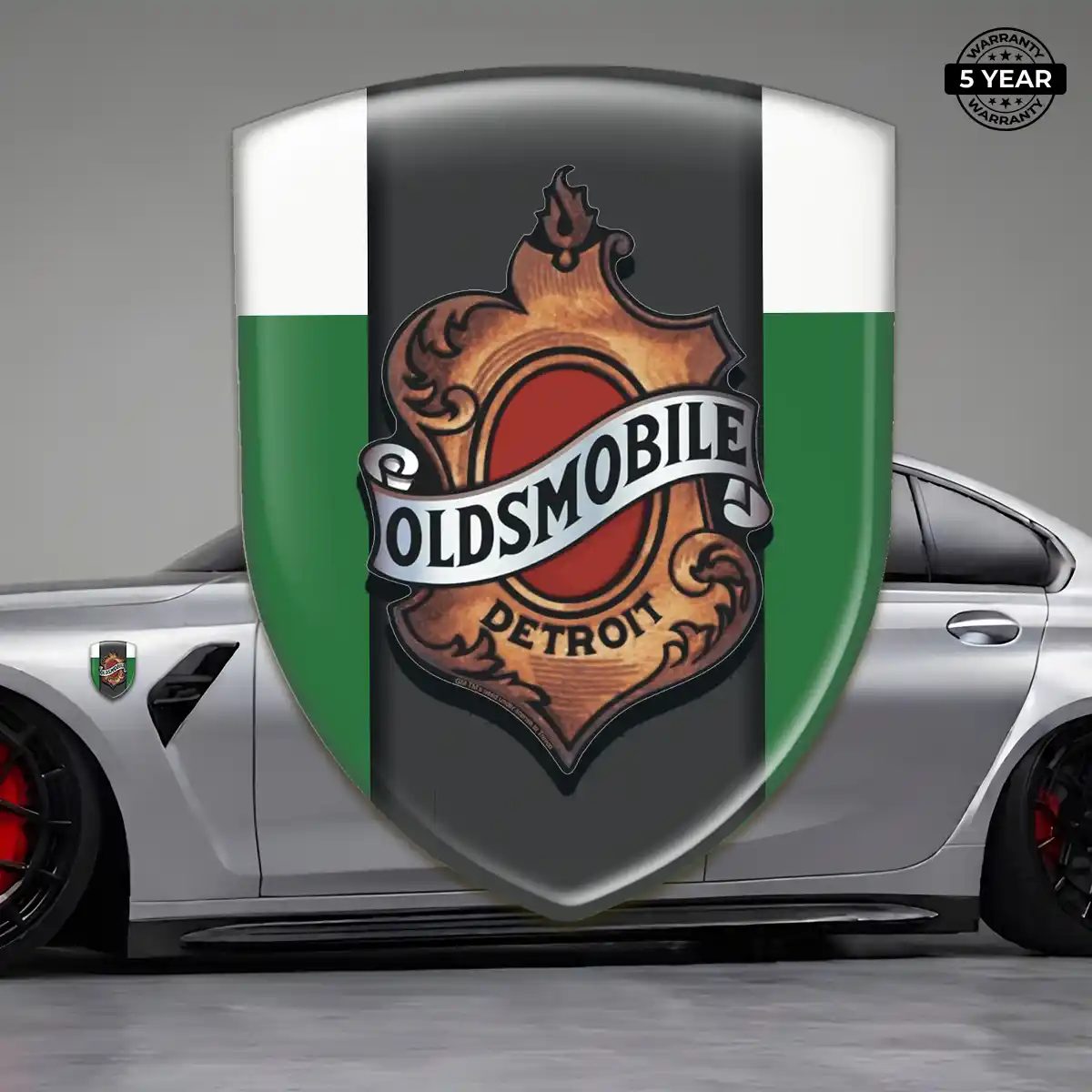 Oldsmobile Emblem Shield Resin Elite