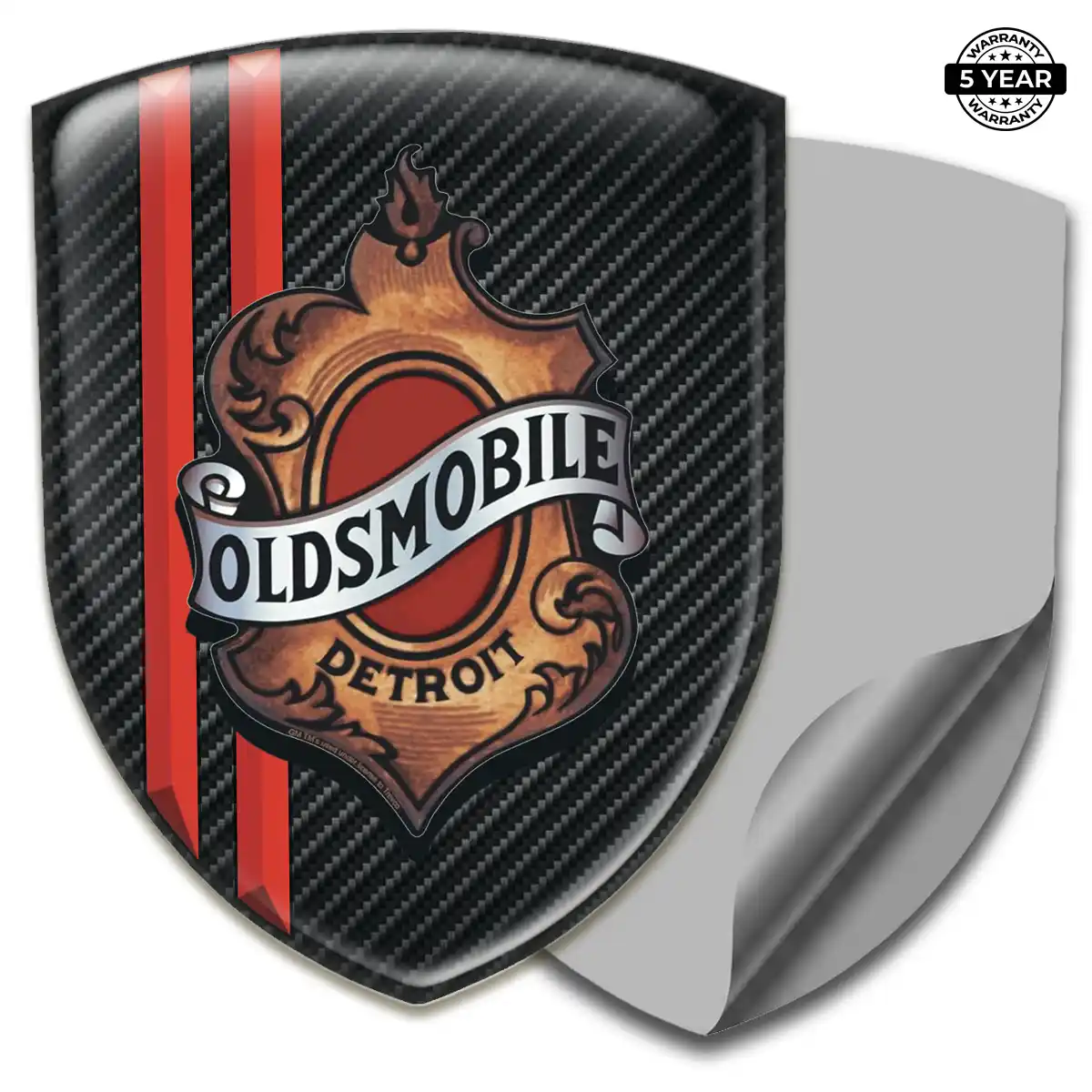 Oldsmobile Emblem Shield Resin Luxe