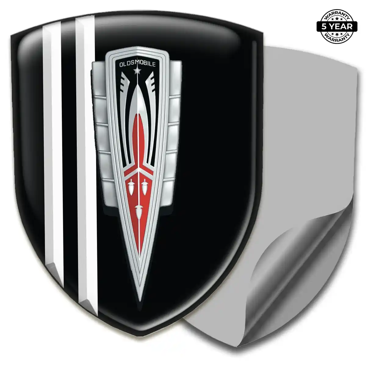 Oldsmobile Emblem Shield Signature Grade