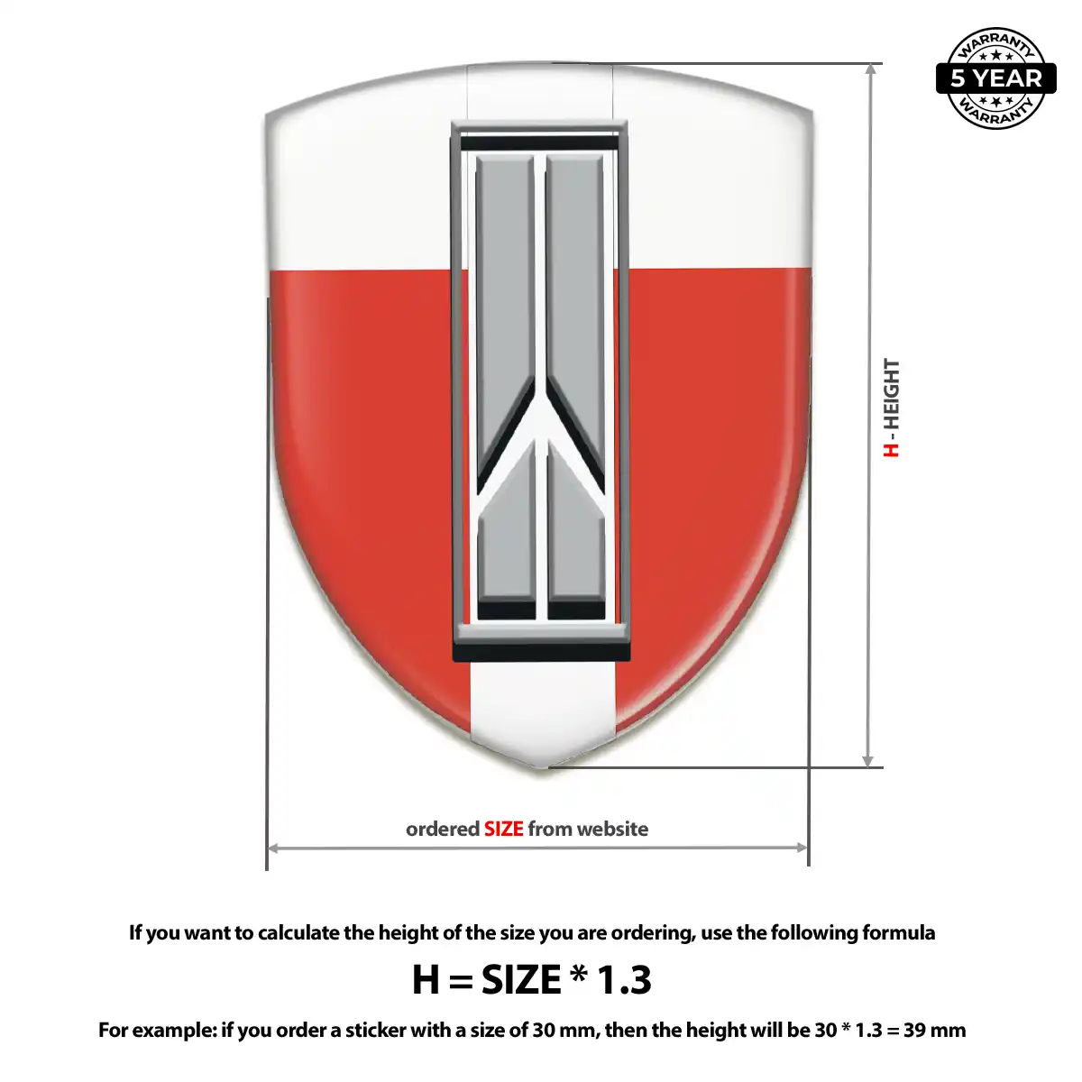 Oldsmobile Emblem Silicone Deluxe Edition