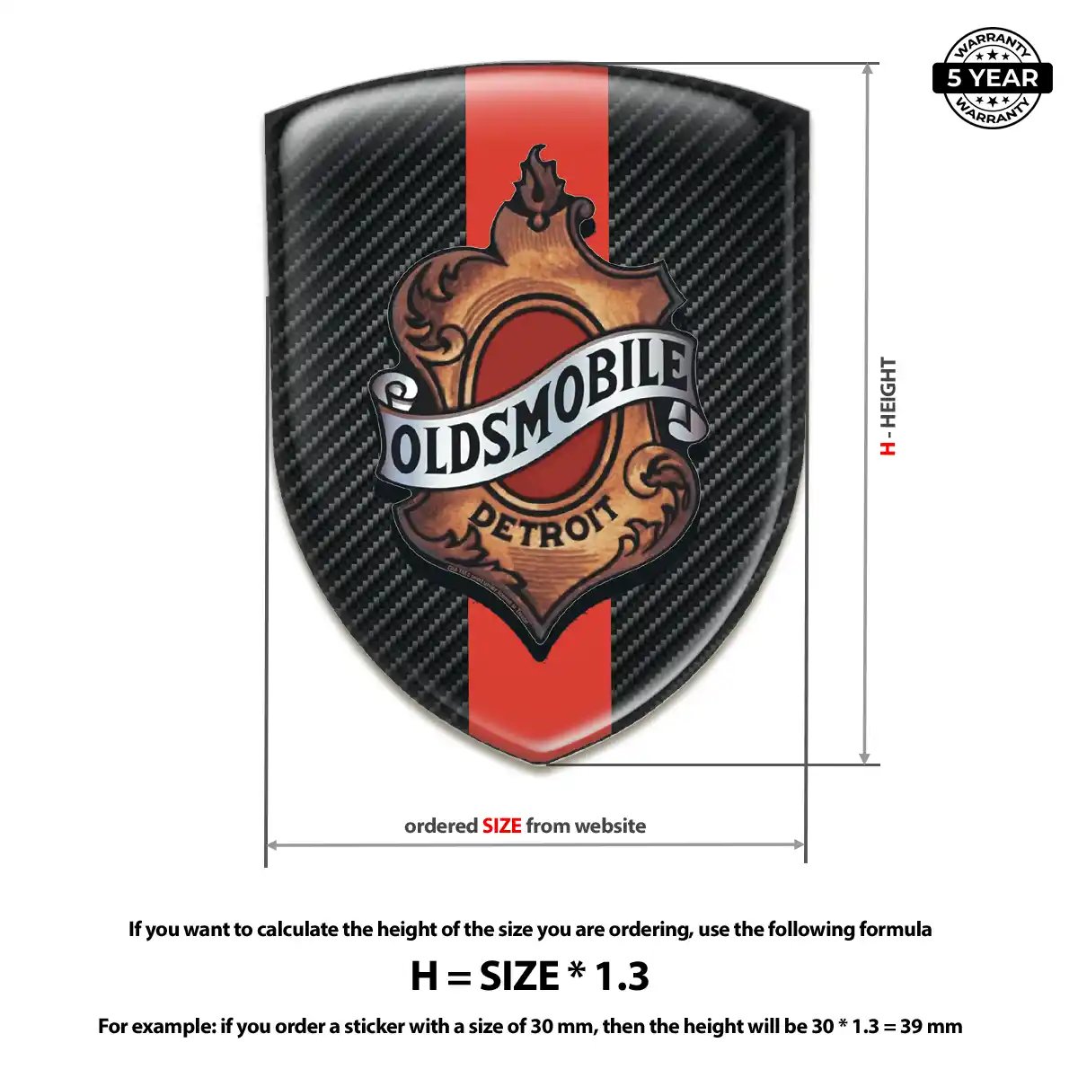 Oldsmobile Emblem Silicone Exclusive Series