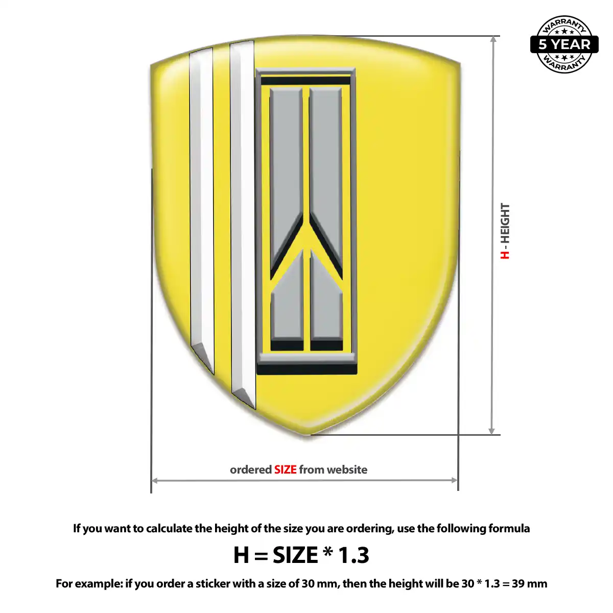 Oldsmobile Emblem Silicone Refined Design