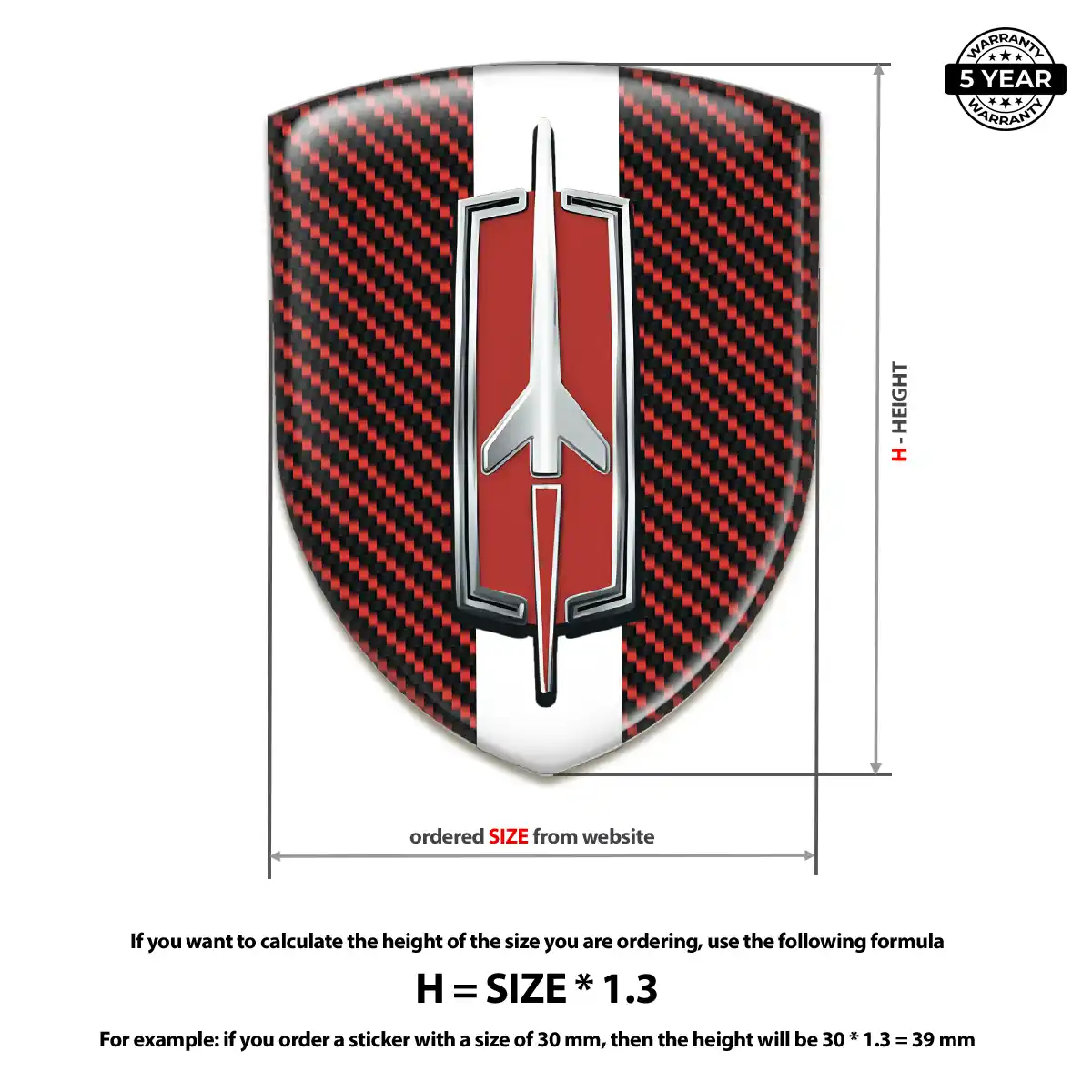 Oldsmobile Emblem Silicone Resin Elite