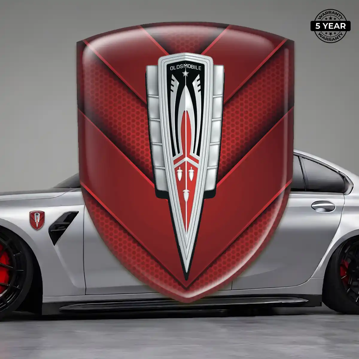 Oldsmobile Emblem Silicone Signature Grade