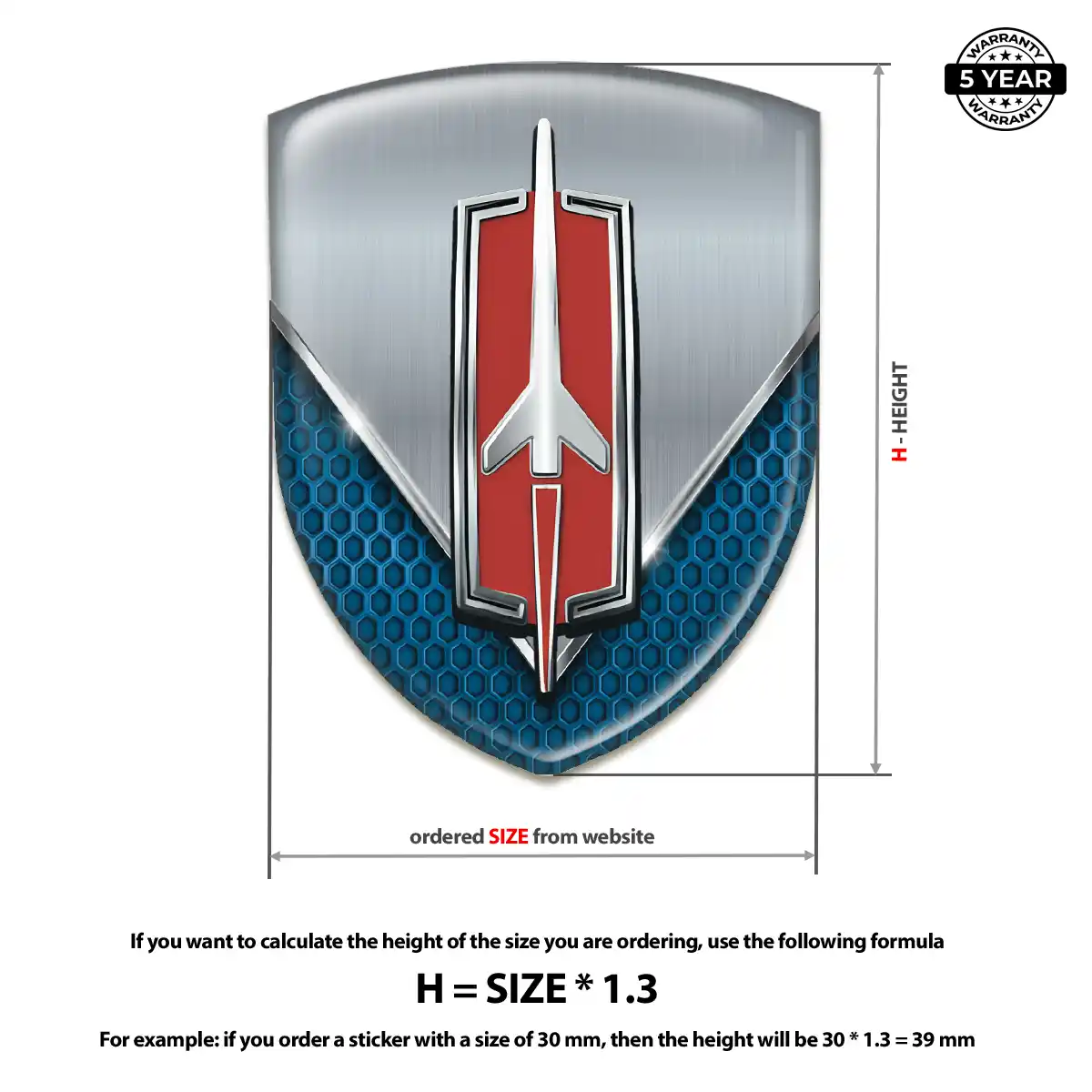 Oldsmobile Emblem Silicone Superior Craft