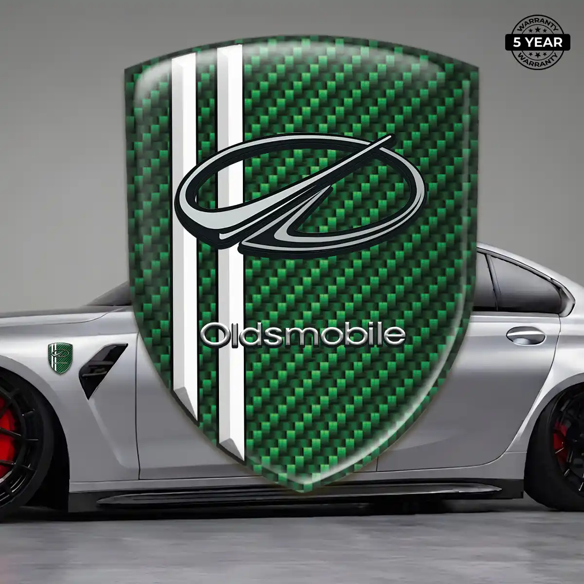 Oldsmobile Emblem Sleek Style