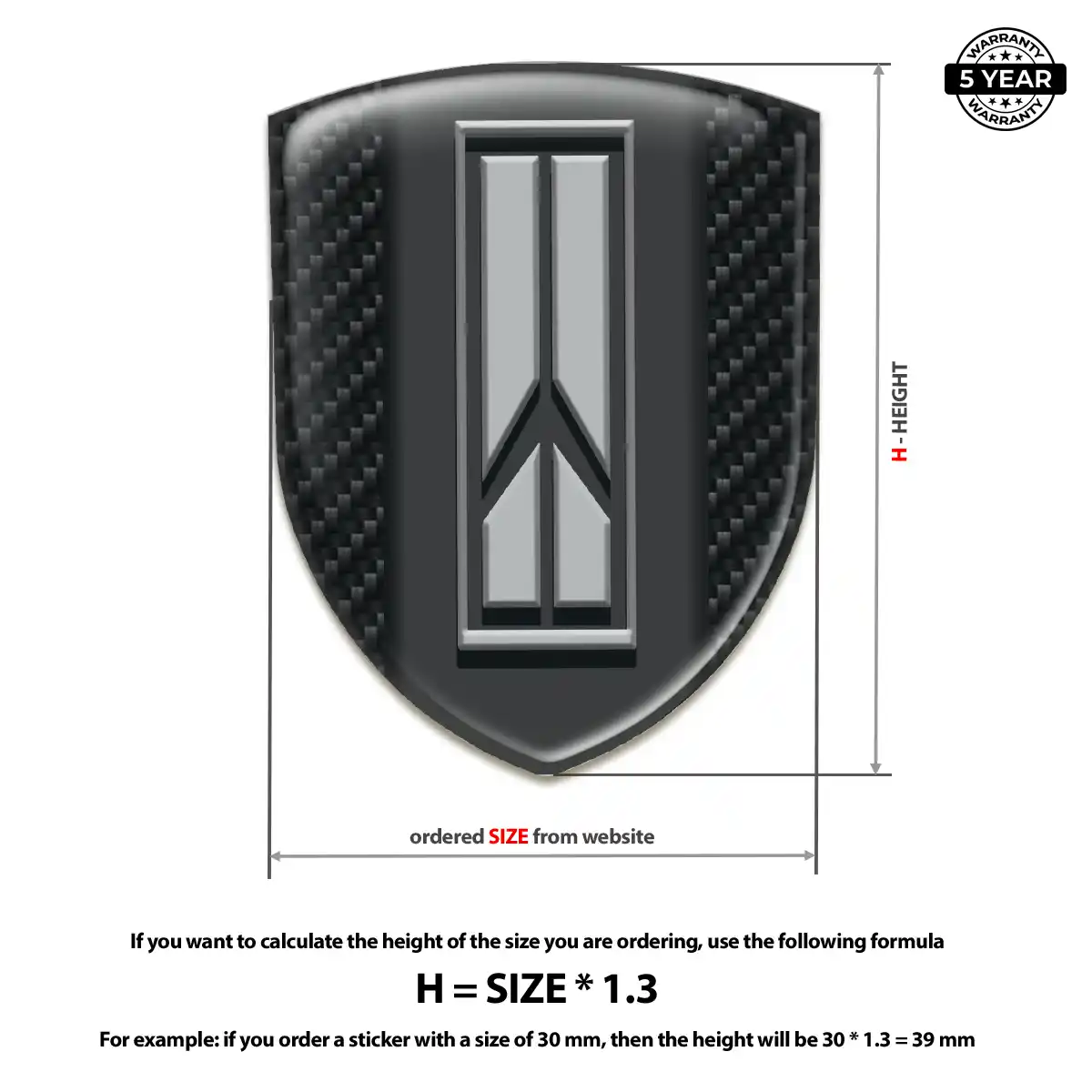 Oldsmobile Epoxy Domed Sticker Elite Edition