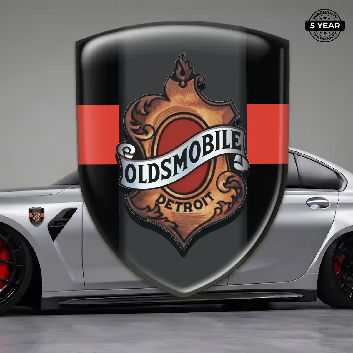 Oldsmobile Epoxy Domed Sticker Exterior Luxe