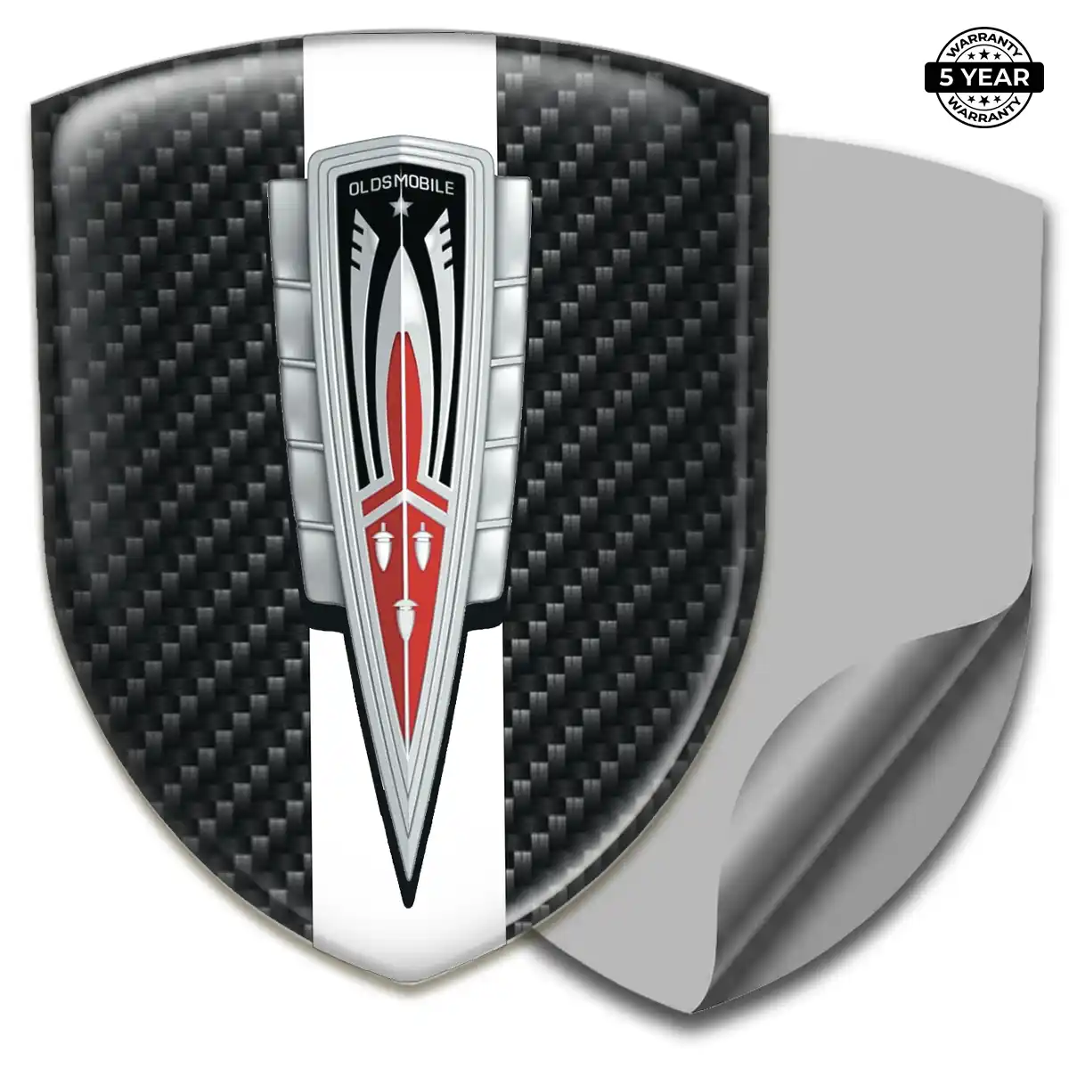 Oldsmobile Epoxy Domed Sticker Noble Edition
