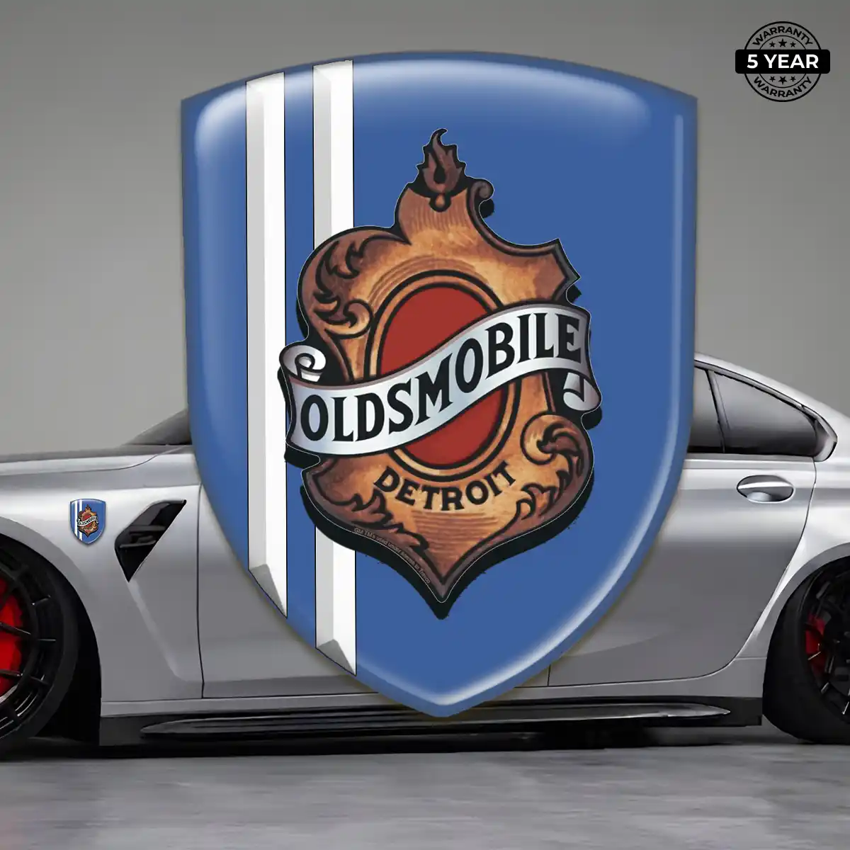 Oldsmobile Epoxy Domed Sticker Opulent Line