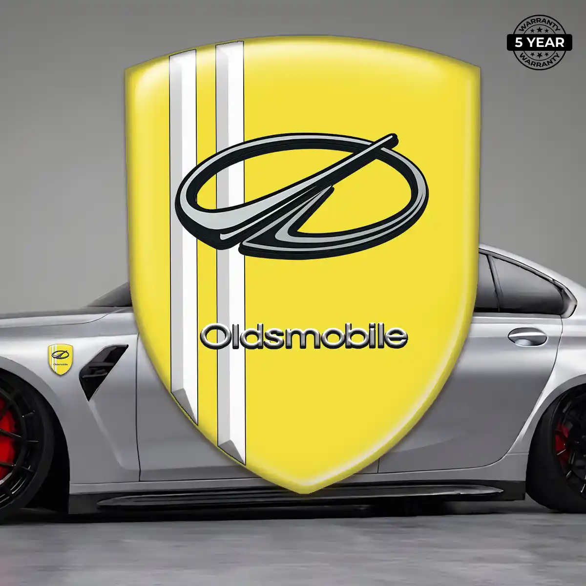 Oldsmobile Epoxy Domed Sticker Prime Quality