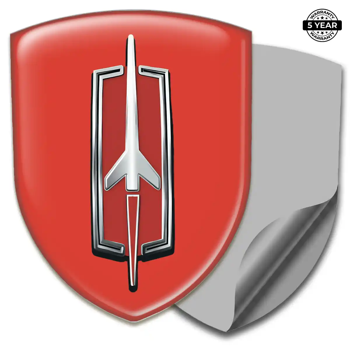 Oldsmobile Epoxy Domed Sticker Sleek Style