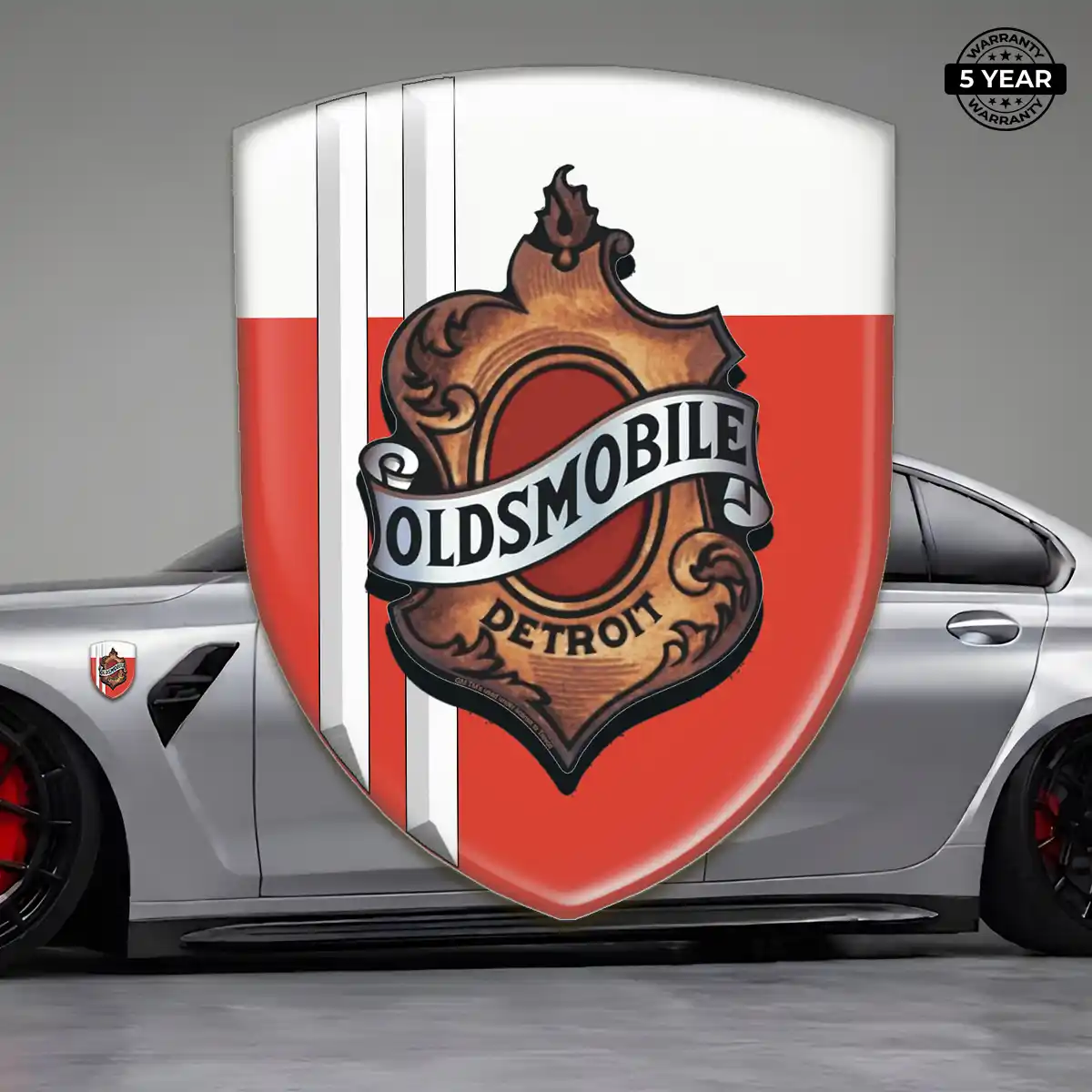 Oldsmobile Epoxy Domed Sticker Superior Craft