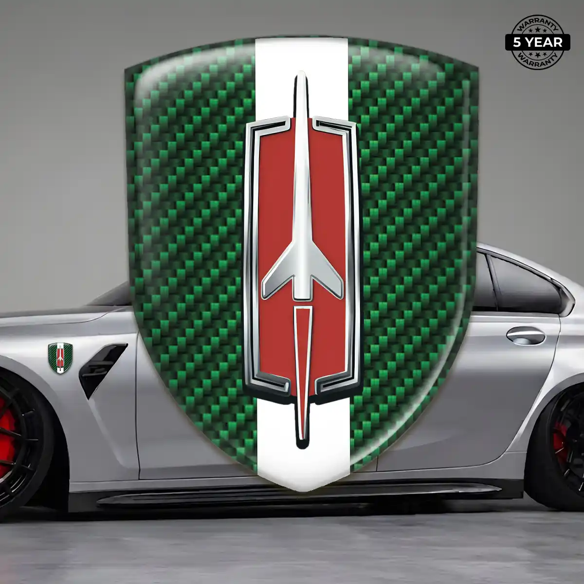 Oldsmobile Gel Badge Sticker Cabin Style