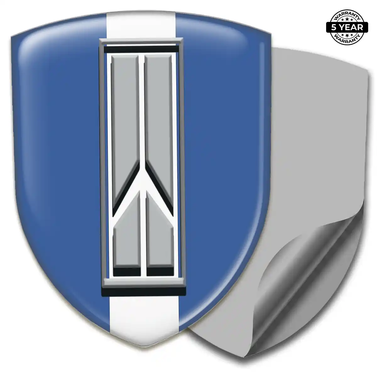 Oldsmobile Gel Badge Sticker Deluxe Edition