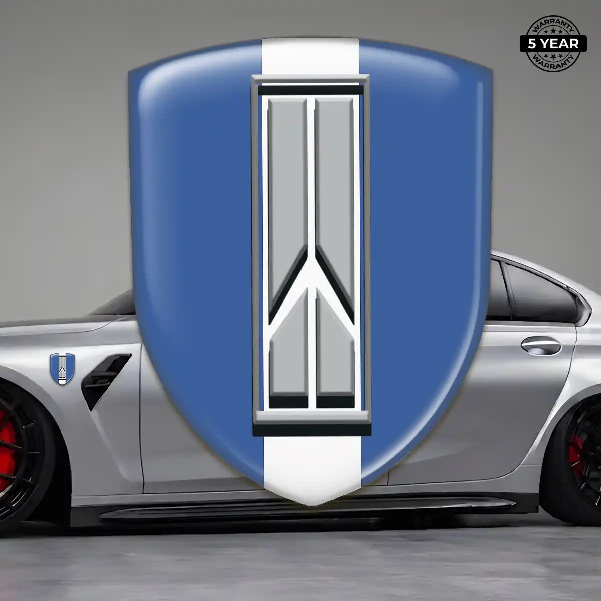 Oldsmobile Gel Badge Sticker Deluxe Edition
