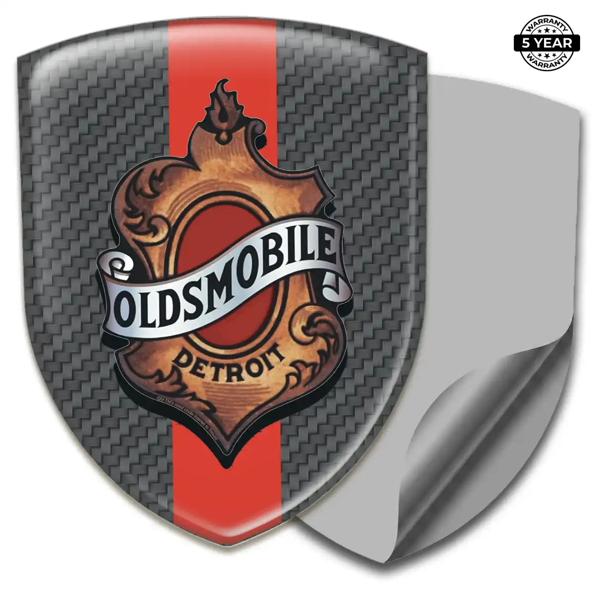 Oldsmobile Gel Badge Sticker Prestige Line