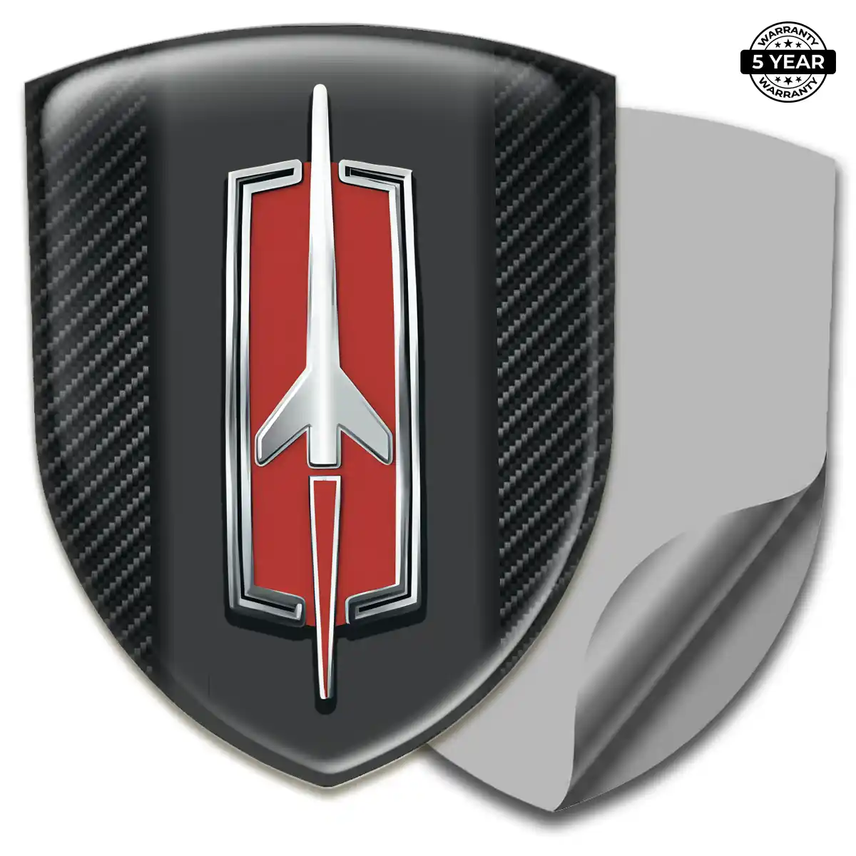 Oldsmobile Gel Emblem Sticker Elite Edition