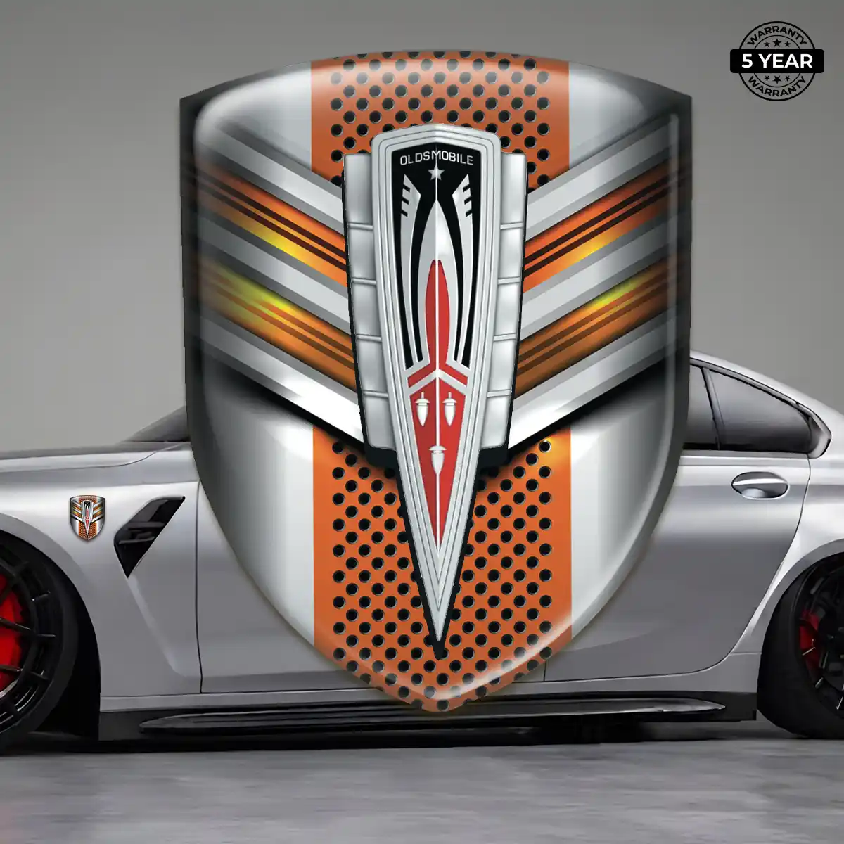 Oldsmobile Gel Emblem Sticker Exterior Luxe
