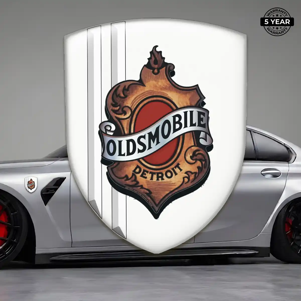 Oldsmobile Gel Emblem Sticker Noble Edition
