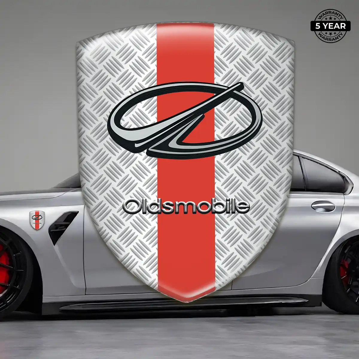 Oldsmobile Gel Emblem Sticker Opulent Line
