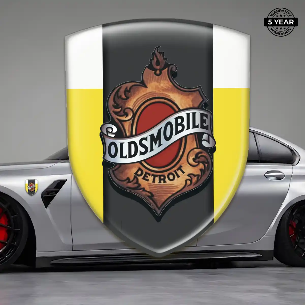 Oldsmobile Gel Emblem Sticker Premium Dome
