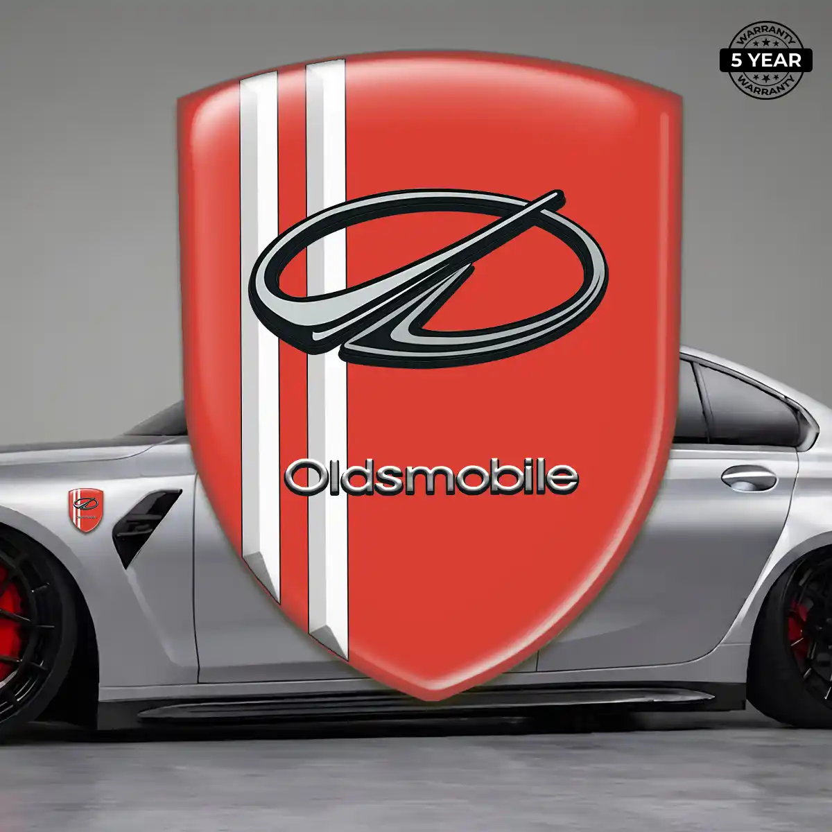 Oldsmobile Gel Emblem Sticker Prime Quality
