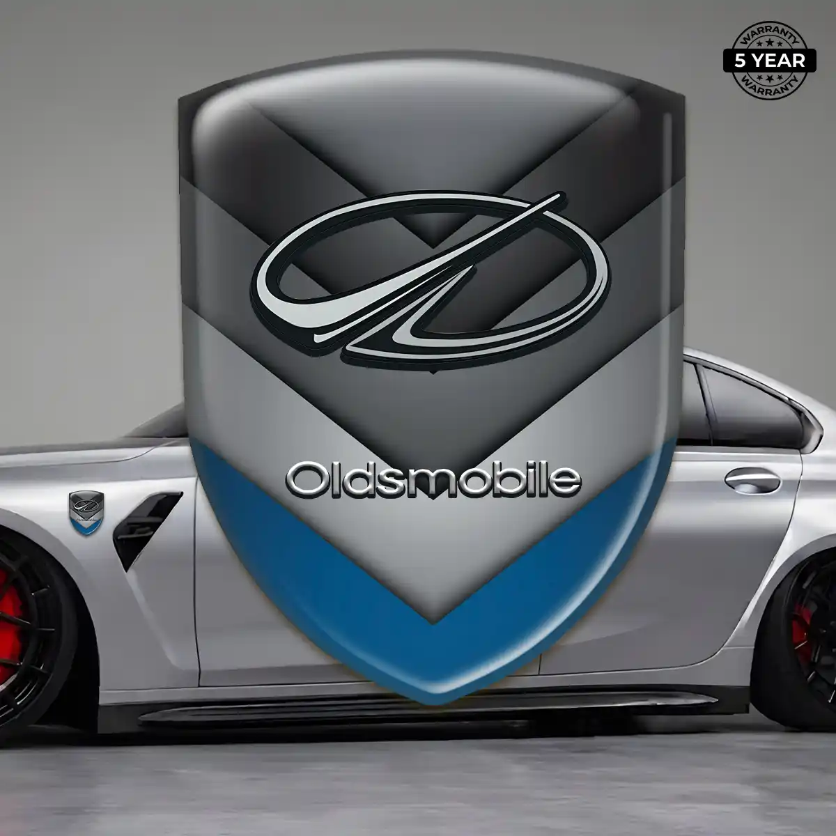 Oldsmobile Gel Emblem Sticker Resin Elite