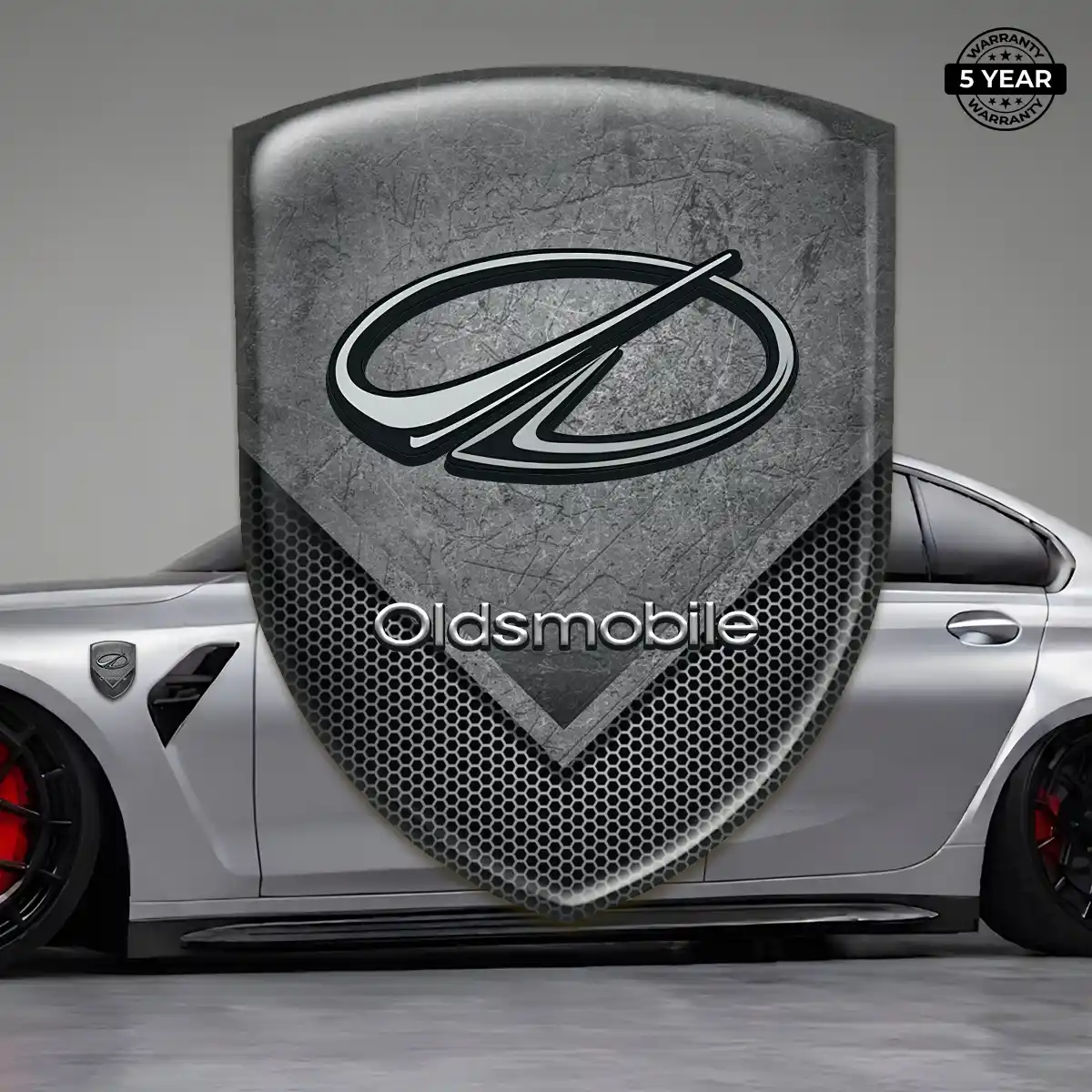 Oldsmobile Gel Emblem Sticker Signature Grade