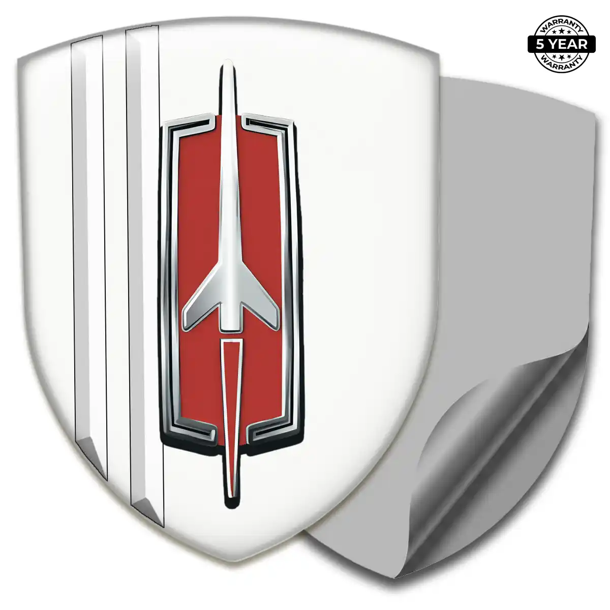 Oldsmobile Gel Emblem Sticker Sleek Style
