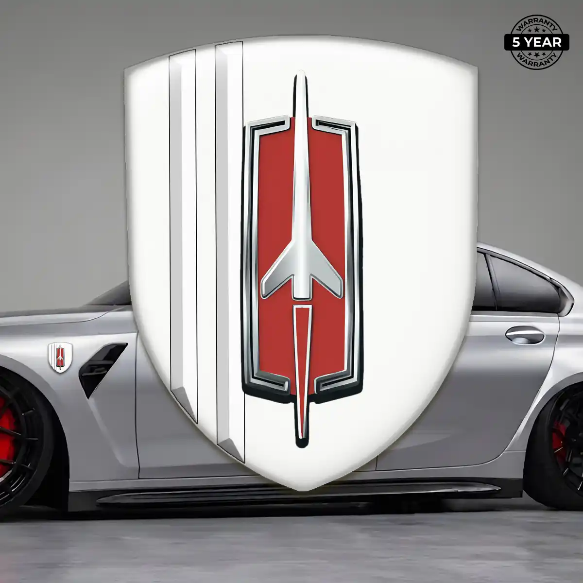 Oldsmobile Gel Emblem Sticker Sleek Style