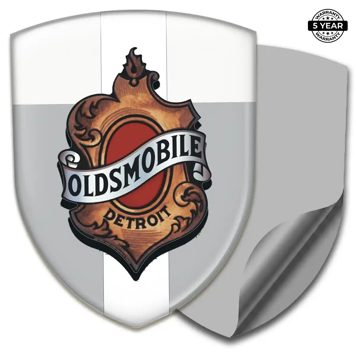 Oldsmobile Logo Badge Deluxe Edition