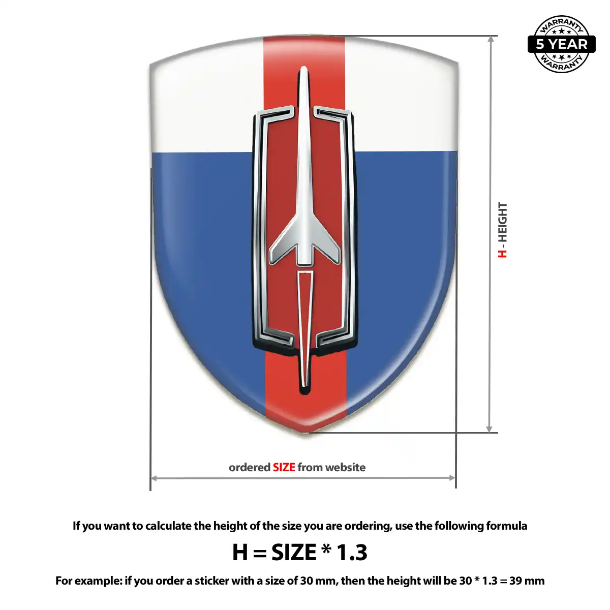 Oldsmobile Logo Badge Exclusive Series