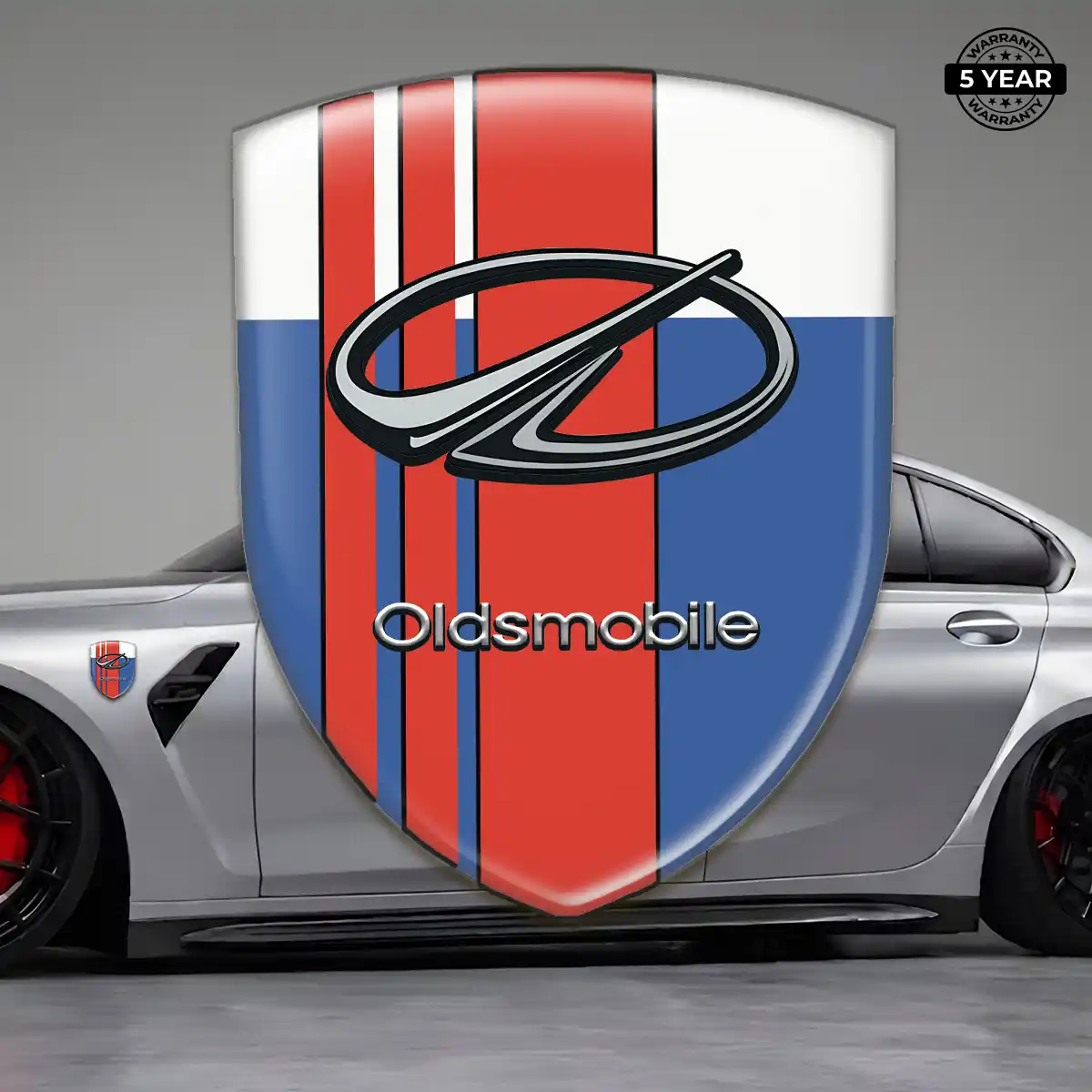 Oldsmobile Logo Badge Interior Elegance