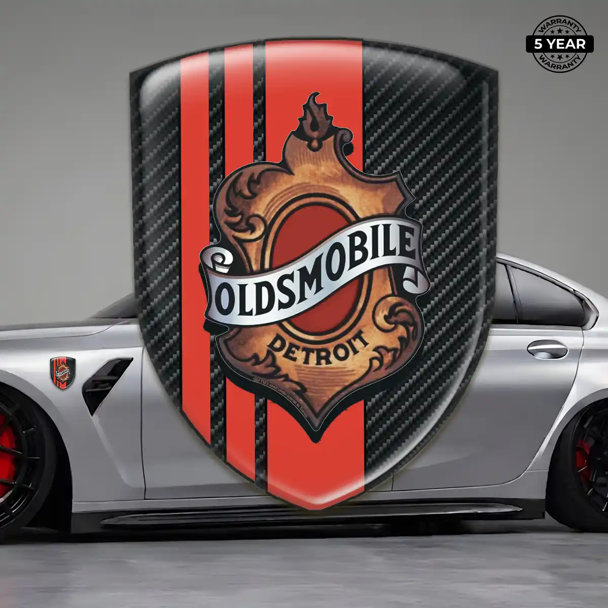 Oldsmobile Logo Badge Interior Luxe