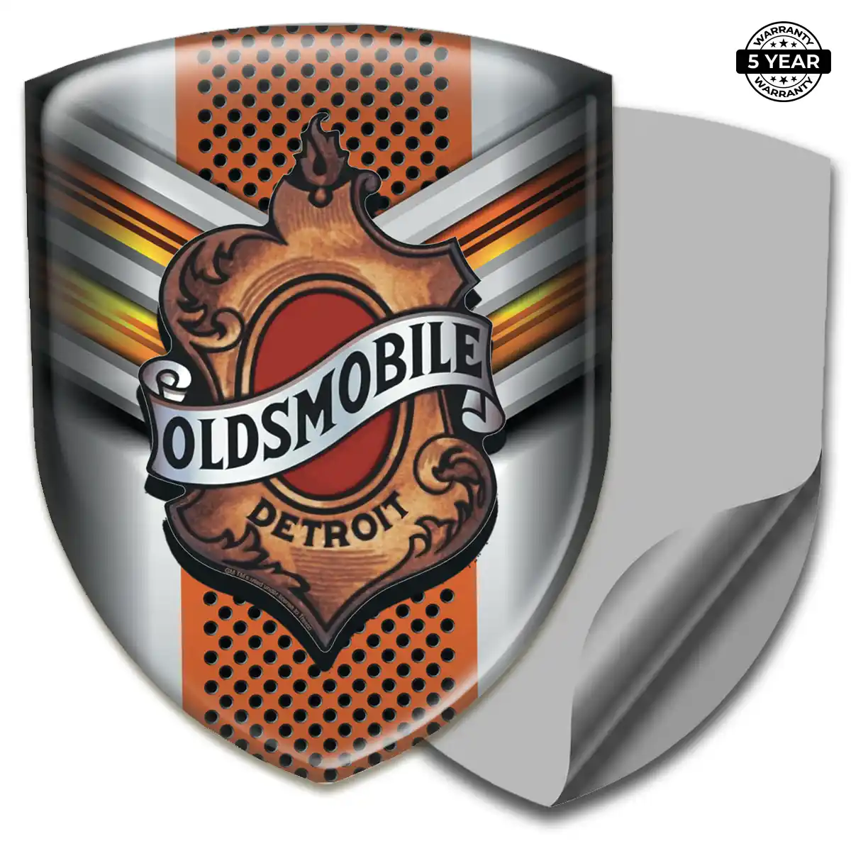 Oldsmobile Logo Badge Resin Elite