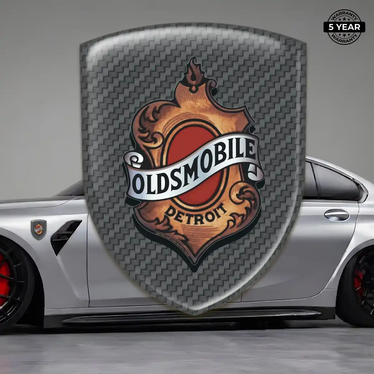 Oldsmobile Logo Badge Sleek Style