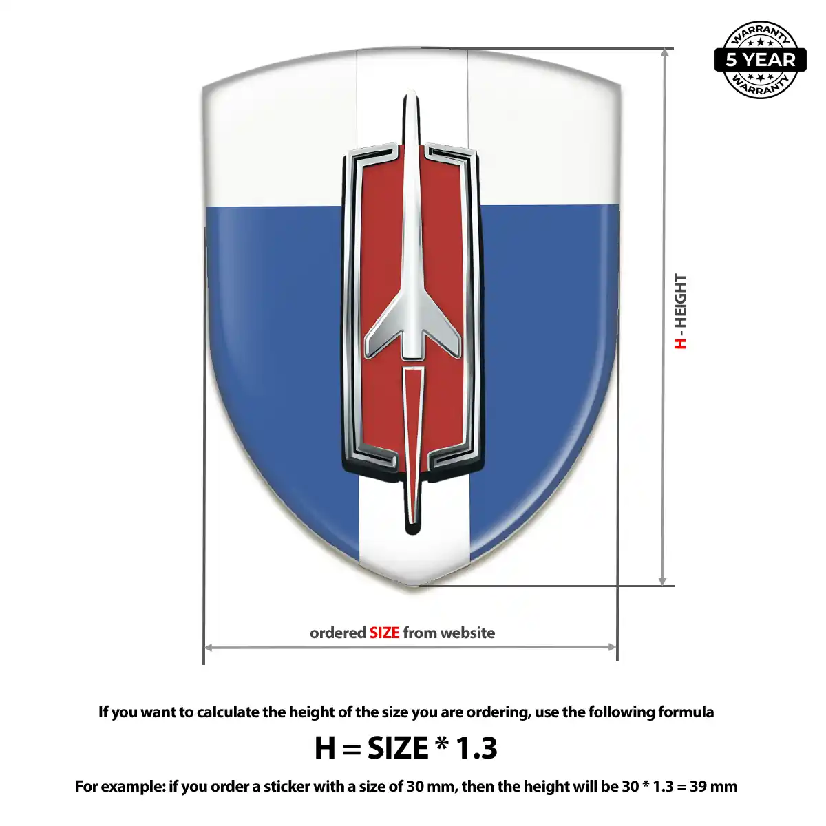 Oldsmobile Logo Badge Superior Craft