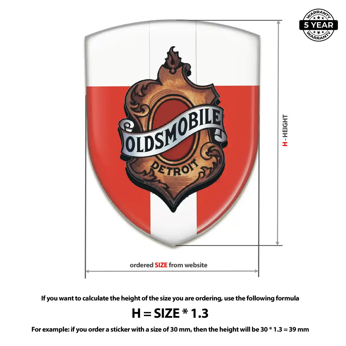 Oldsmobile Logo Emblem Elite Edition