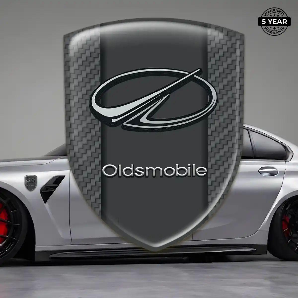 Oldsmobile Logo Emblem Exterior Luxe