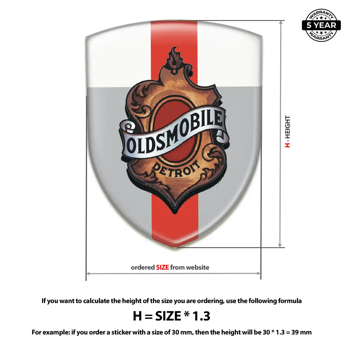 Oldsmobile Logo Emblem Noble Edition